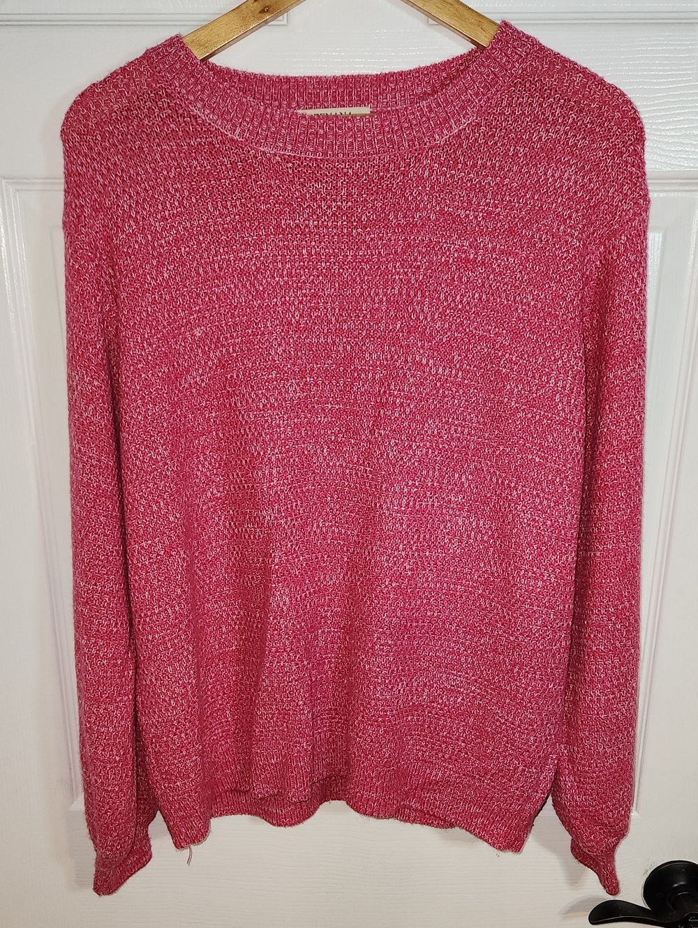 Women's Pink Crewneck Sweater